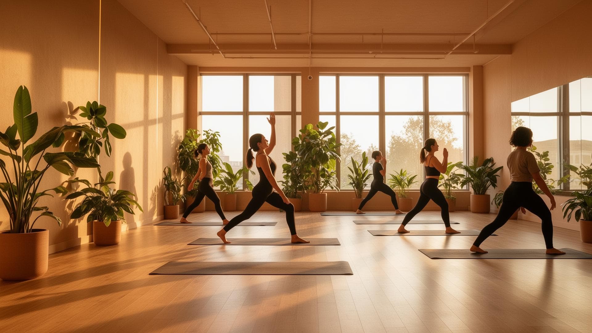 Yoga studio